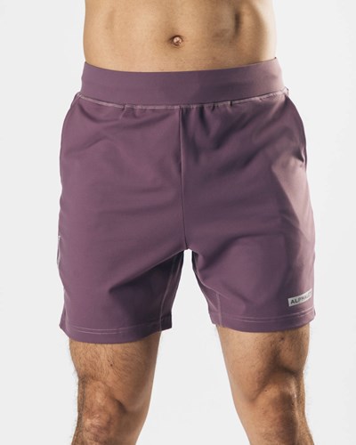 Alphalete 4-Way Stretch 6" Lyhyt Mustat | 072XIJCPQ