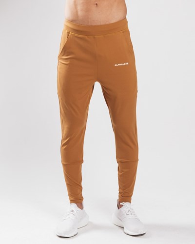 Alphalete 4-Way Stretch Jogger Camel | 438POYZGJ