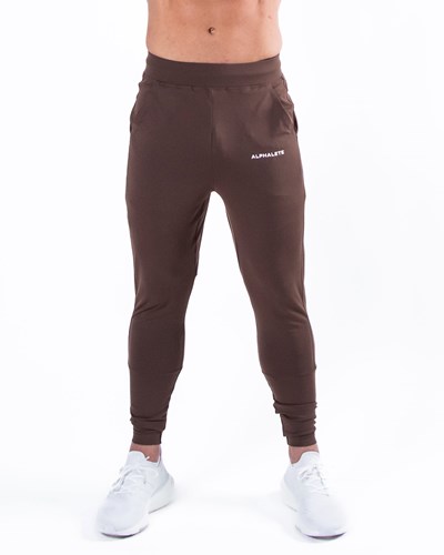 Alphalete 4-Way Stretch Jogger Kahvi | 478IMONGA