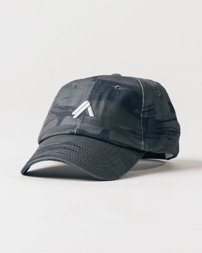 Alphalete Adjustable Cap Harmaat Camo | 270JPDIUM