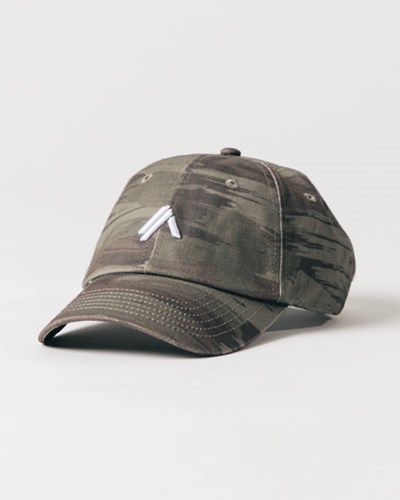 Alphalete Adjustable Cap Oliivinvihreä Camo | 185VZAEYX