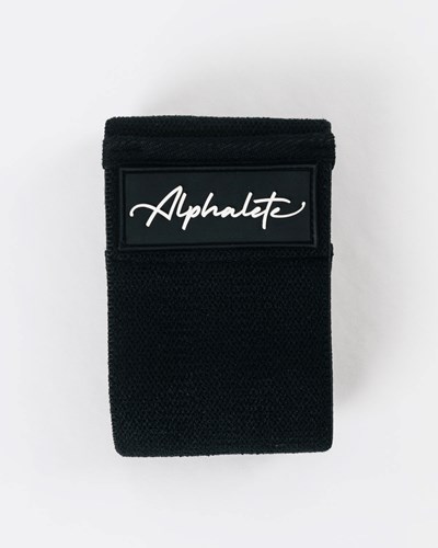 Alphalete Alphalete Glute Band Mustat | 169MEAXQO