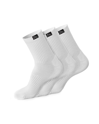 Alphalete Crew Sock Valkoinen | 309HLRZCT