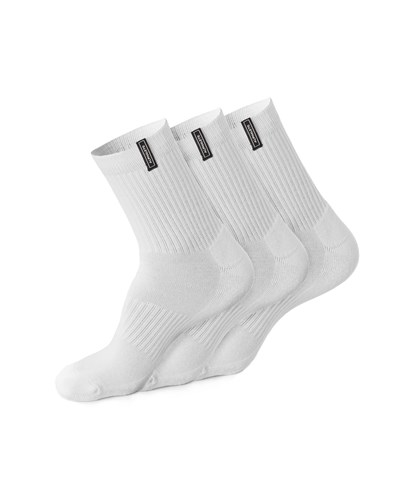 Alphalete Crew Sock Valkoinen | 965YKFRPJ