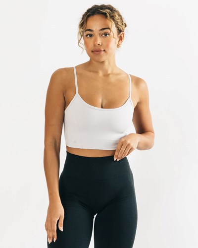 Alphalete Fitted Cropped Tank Hopea | 627BXAZTM