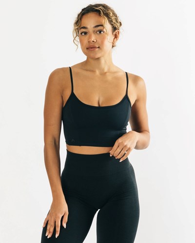 Alphalete Fitted Cropped Tank Mustat | 345WABRFG