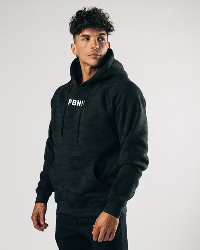 Alphalete Fitted Performance Hoodie Darkest Hour | 608PIHDCZ