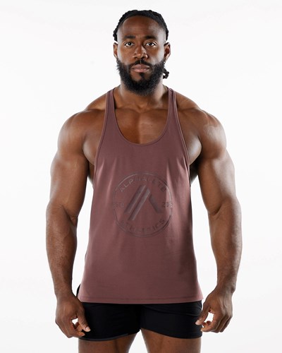 Alphalete Fitted Performance Stringer Merlot | 817TXHPFW