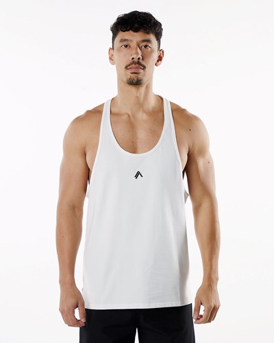 Alphalete Fitted Performance Stringer Valkoinen | 347WOMJSI