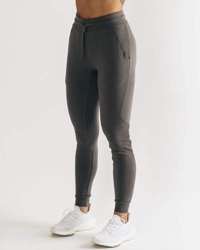 Alphalete Fitted Single-Brushed 29" Jogger Iron Ore | 497PVHLAW