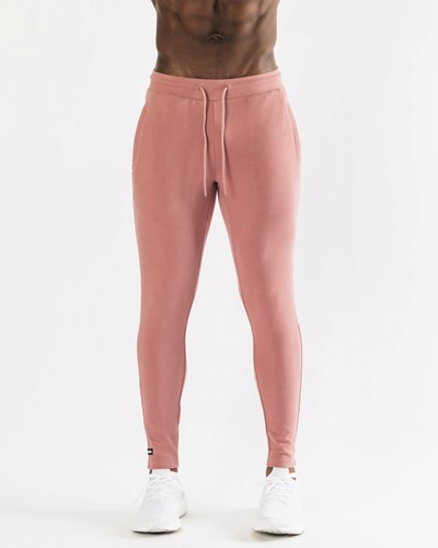 Alphalete Fitted Single-Brushed 30" Jogger Cranberry Ice | 214NUQFOT