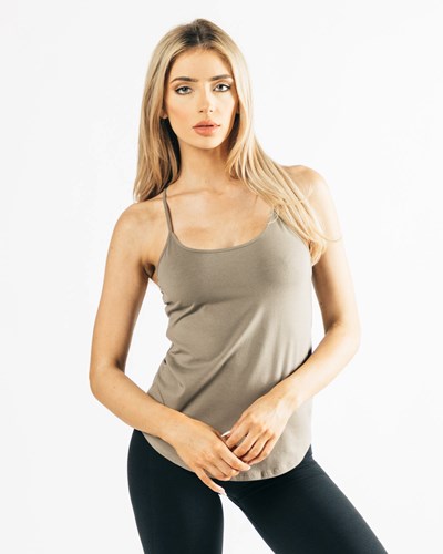 Alphalete Full-Length Premium Tank Haze | 465FOBJMS