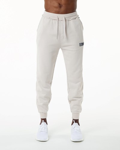 Alphalete Heavyweight Washed Terry Jogger Moonstone | 214TELHVR