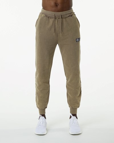 Alphalete Heavyweight Washed Terry Jogger Smokey Quartz | 890JFGOYT