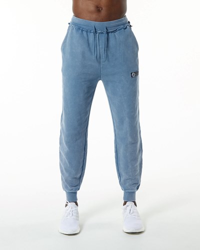 Alphalete Heavyweight Washed Terry Jogger Sininen | 935AYIFPW