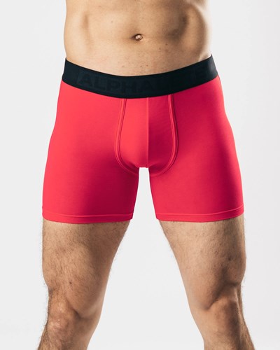 Alphalete Hengittävä Modal Bokserin Brief Magenta | 547XIAJPF