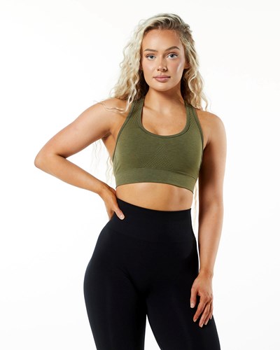 Alphalete High-Impact Seamless Sports Bra Aspen | 032XHMKRJ