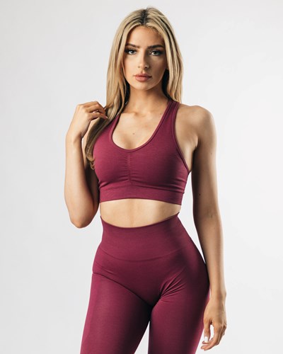Alphalete High-Impact Seamless Sports Bra Wisteria | 230ZJLRBE