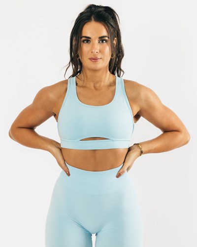 Alphalete High-Impact Seamless Sports Bra Sininen | 280UGTIML