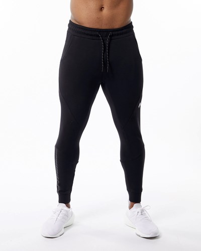 Alphalete Interlock Knit Cuffed Jogger Mustat | 017KXOPBD