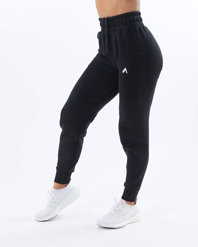 Alphalete Interlock Knit Cuffed Jogger Mustat | 490SAEXCO