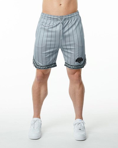Alphalete Jersey Knit Lyhyt Harmaat | 125UCLJFD