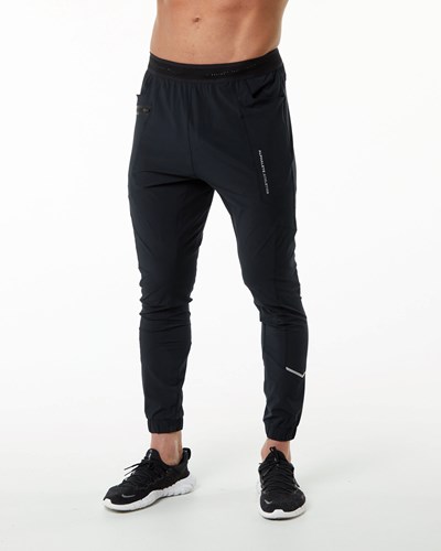 Alphalete Kevyet 4-Way Stretch 29" Koulutus Pant Mustat Hopea | 152EXPCFU