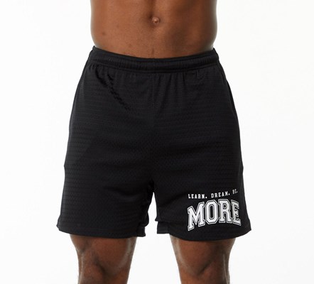 Alphalete Luxury Vuoratut 4-Way Stretch Mesh Lyhyt Mustat | 610MUQYIE