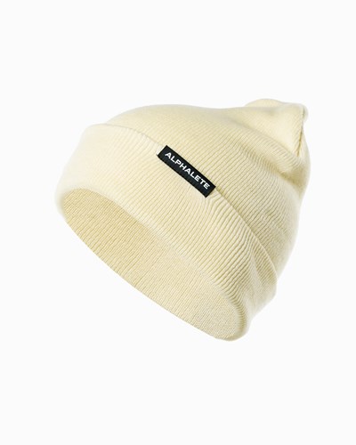 Alphalete Puuvilla Knit Beanie Resin | 142MBXETA