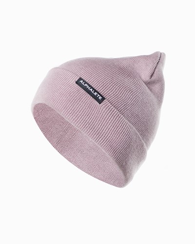 Alphalete Puuvilla Knit Beanie Violetit | 850NPSRKF
