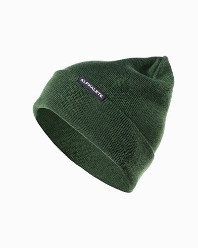 Alphalete Puuvilla Knit Beanie Wild Sage | 105HVELTX