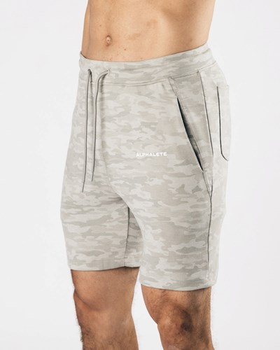 Alphalete Relaxed All-Purpose 8" Puuvilla Lyhyt Hopea Camo | 946UTOPRM
