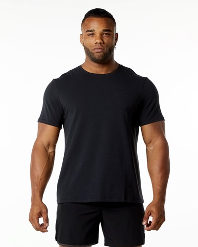 Alphalete Relaxed Fit Tee Blackout | 906LSIQKW