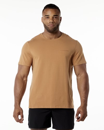 Alphalete Relaxed Fit Tee Rust | 081JRXMKF