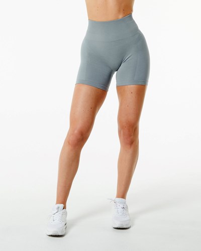 Alphalete Seamless Scrunch 4.5" Lyhyt Harmaat | 162QWJDYM