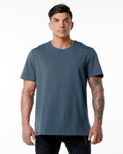 Alphalete Set-In Sleeve Tee Sininen | 269GBHKWN