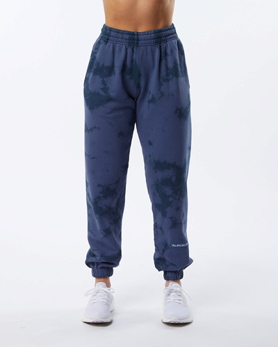 Alphalete Washed 30" Fleece Jogger Moonlight | 539JMXVLG
