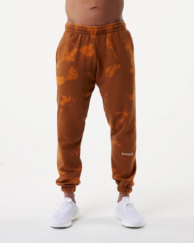 Alphalete Washed 31" Fleece Jogger Penny | 138SXJIMK