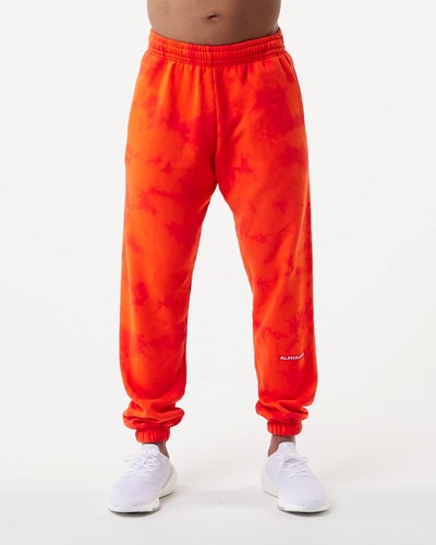 Alphalete Washed 31" Fleece Jogger Strawberry | 542FLEPRV