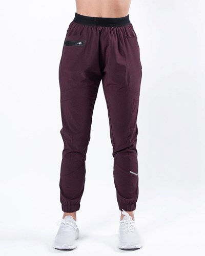 Alphalete Woven 4-Way Stretch 28" Pant Viininpunainen | 013MBVRGU