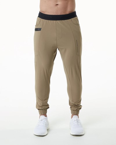 Alphalete Woven 4-Way Stretch 29" Pant Taupe | 759DQYKZO