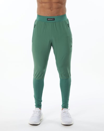 Alphalete Woven 4-Way Stretch 29" Pant Vihreä | 259JMDNZF
