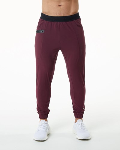 Alphalete Woven 4-Way Stretch 29" Pant Viininpunainen | 406GYJQZK
