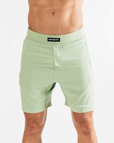 Alphalete Woven 4-Way Stretch 7" Lyhyt Meadow | 157TYIWDV