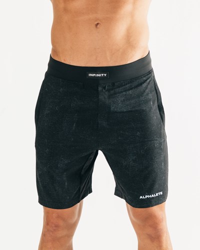 Alphalete Woven 4-Way Stretch 7" Lyhyt Static Noise | 103NGQLKE