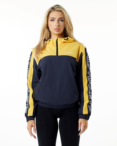 Alphalete Woven Performance Jacket Keltainen | 094LBQTHX