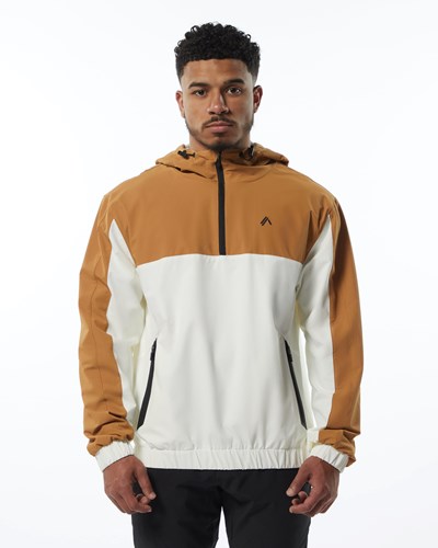 Alphalete Woven Performance Jacket Kerma | 105HIDMYN