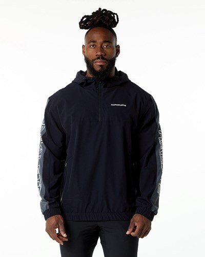 Alphalete Woven Performance Jacket Mustat | 053XSZLCD