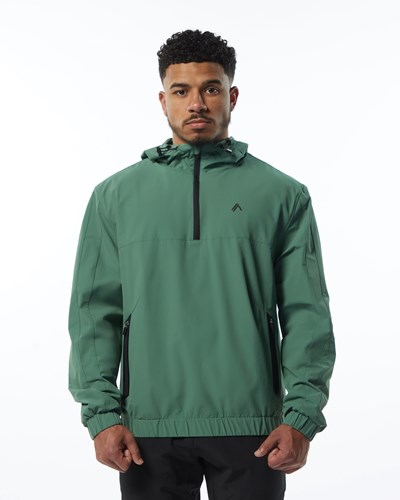 Alphalete Woven Performance Jacket Vihreä | 619DMYFHX