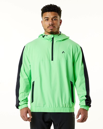 Alphalete Woven Performance Jacket Vihreä | 698OIBQTV